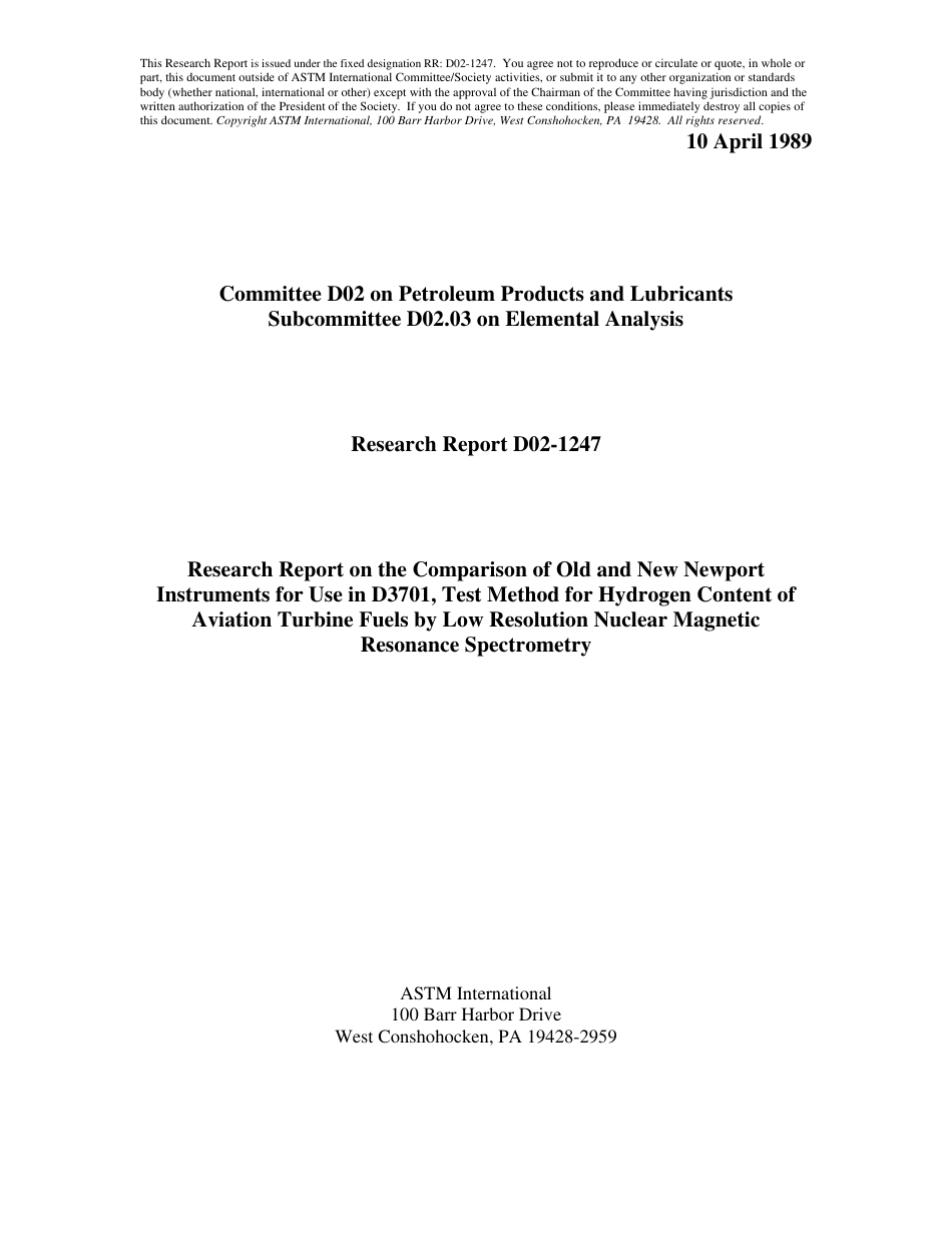 ASTM RR-D02-1247 1989.pdf_第1页