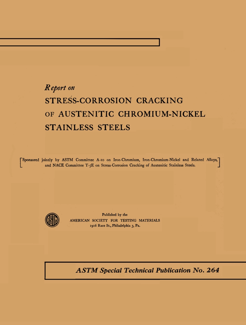 ASTM STP 264-1960.pdf_第1页