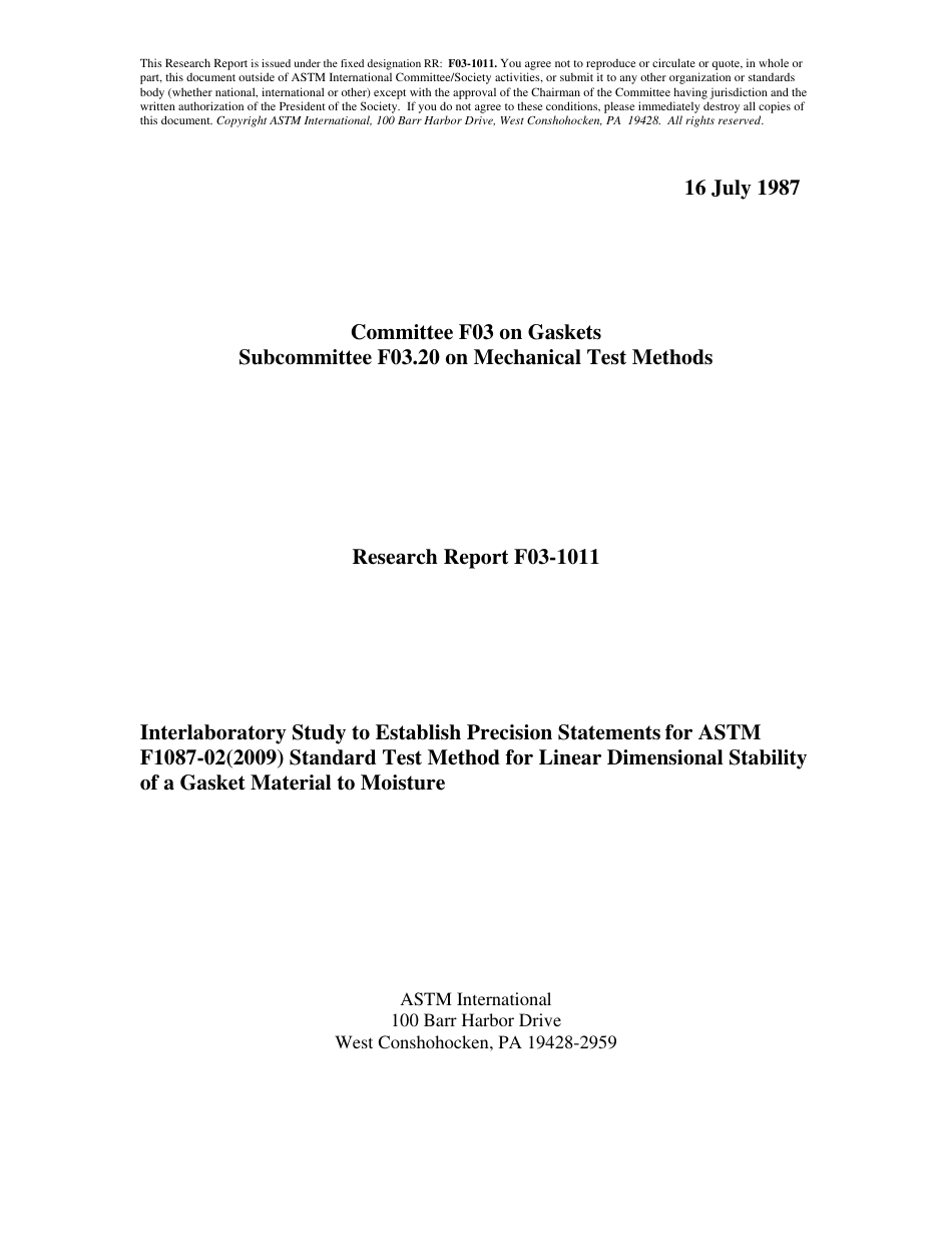 ASTM RR-F03-1011 1987.pdf_第1页