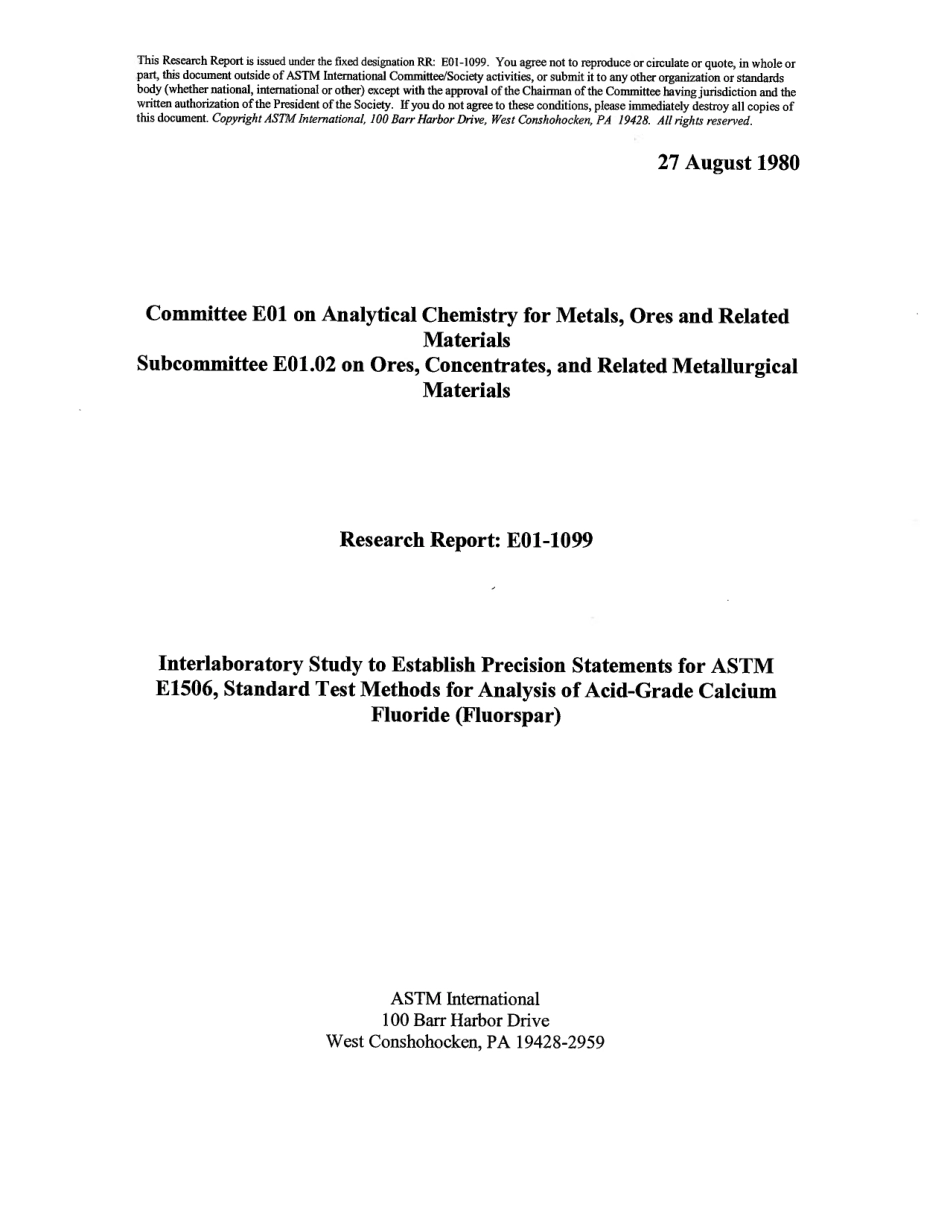 ASTM RR-E01-1099 1980.pdf_第1页