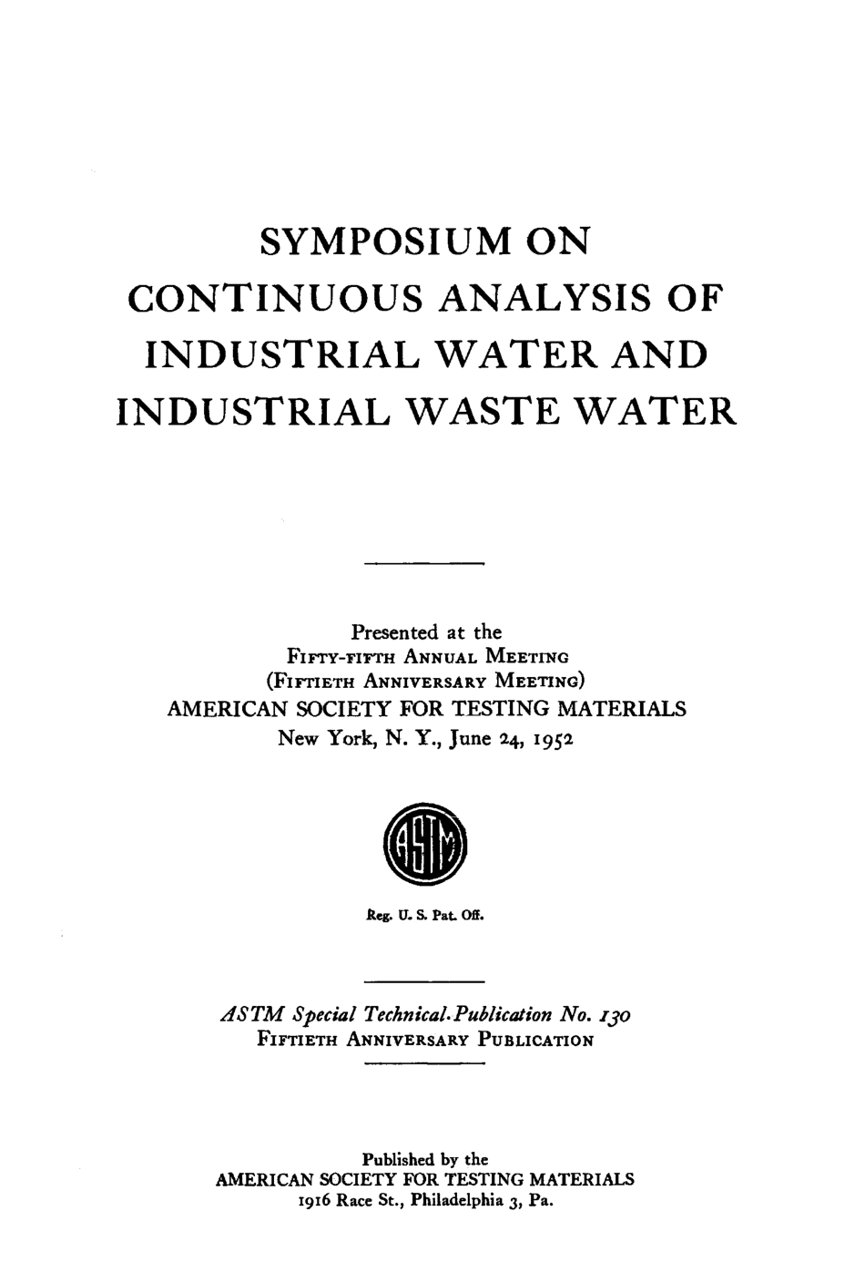 ASTM STP 130-1953.pdf_第1页