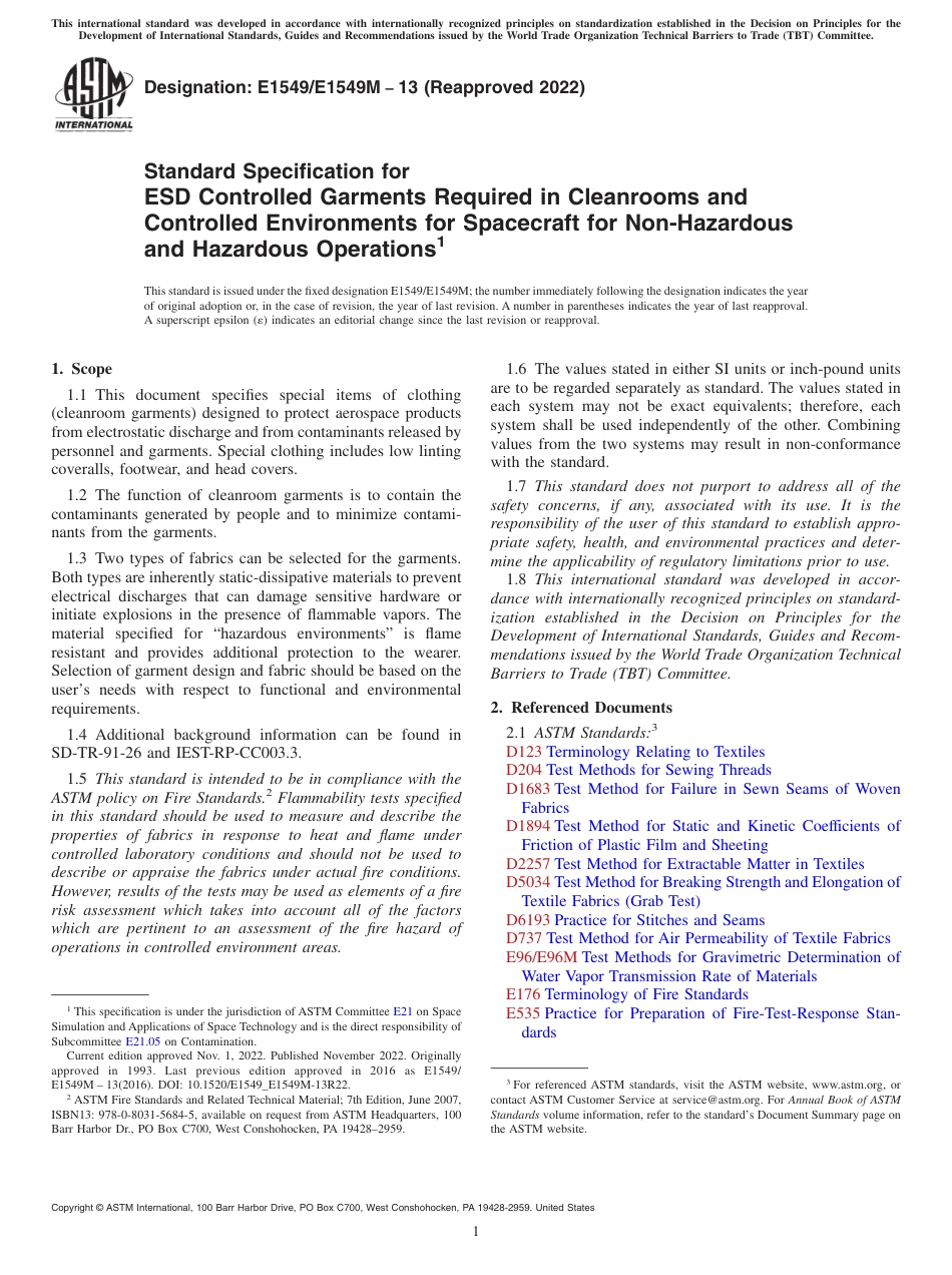 ASTM E1549 - E 1549M - 13 (2022).pdf_第1页