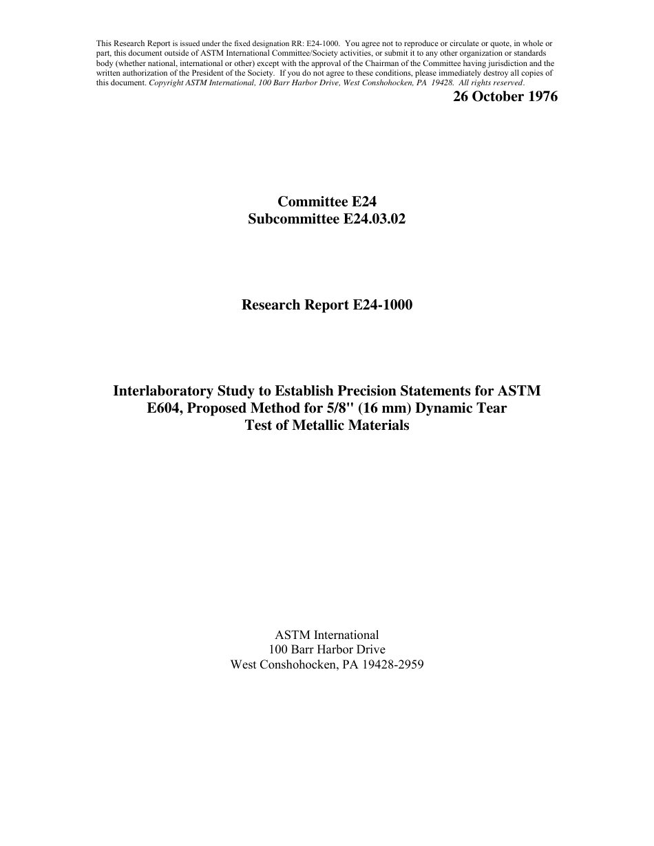 ASTM RR-E24-1000 1976.pdf_第1页