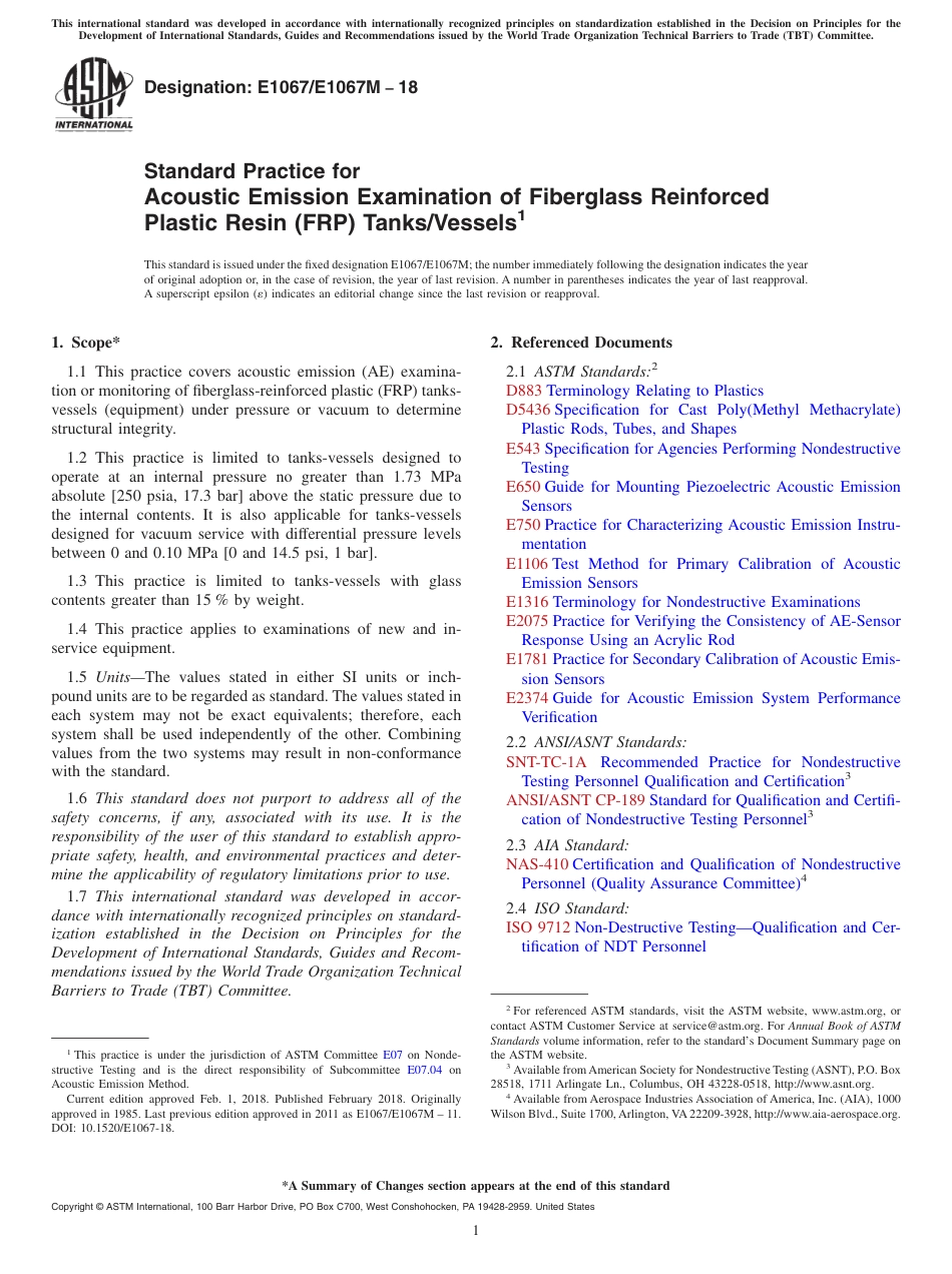 ASTM E1067 - E 1067M - 18.pdf_第1页