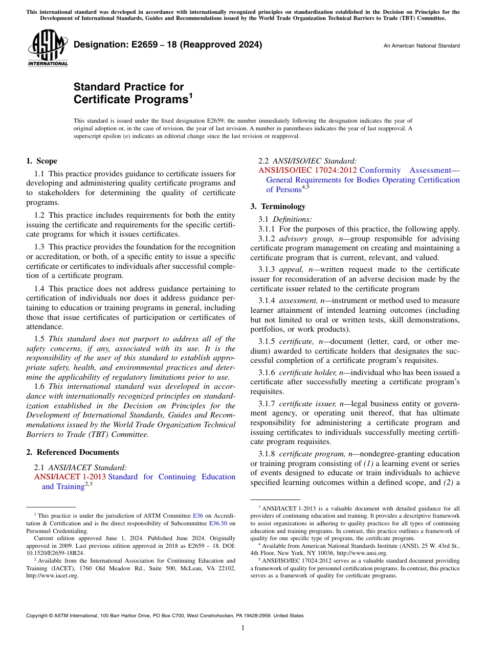 ASTM E2659 - 18 (2024).pdf_第1页