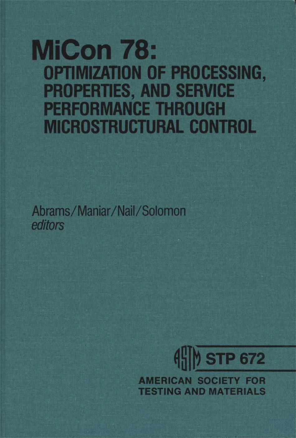 ASTM STP 672-1979.pdf_第1页