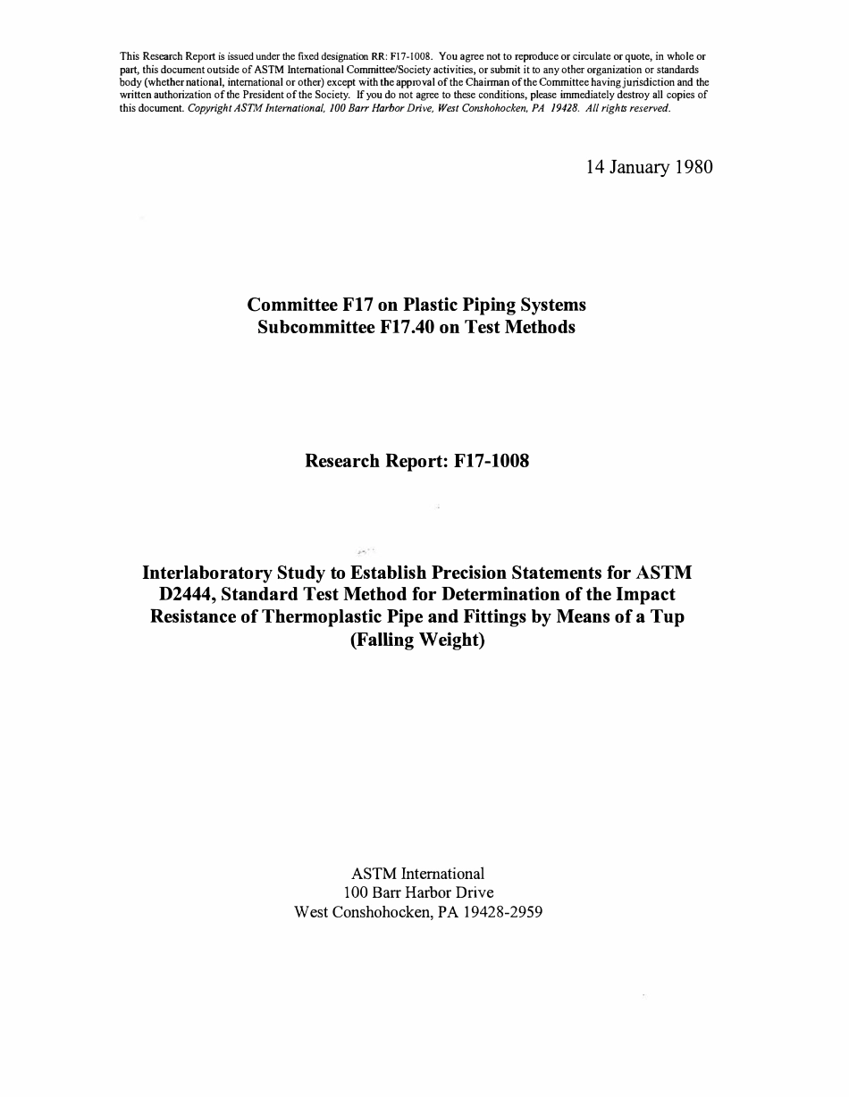 ASTM RR-F17-1008 1980.pdf_第1页