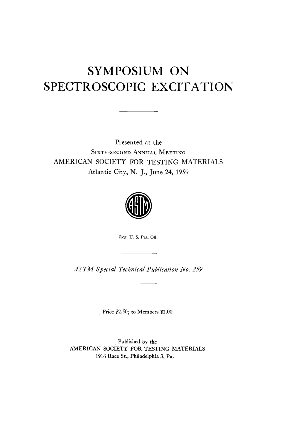 ASTM STP 259-1960.pdf_第2页