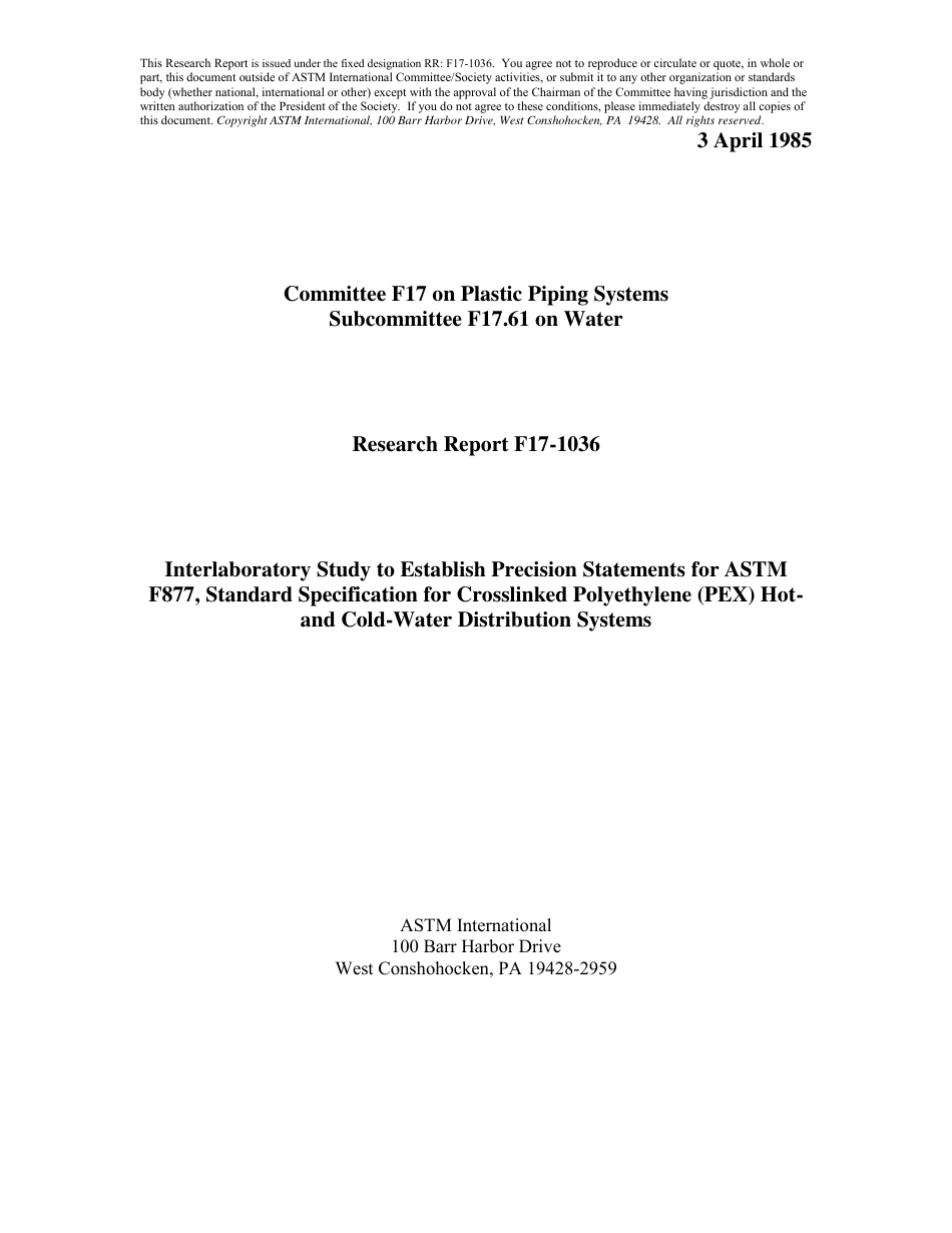 ASTM RR-F17-1036 1985.pdf_第1页