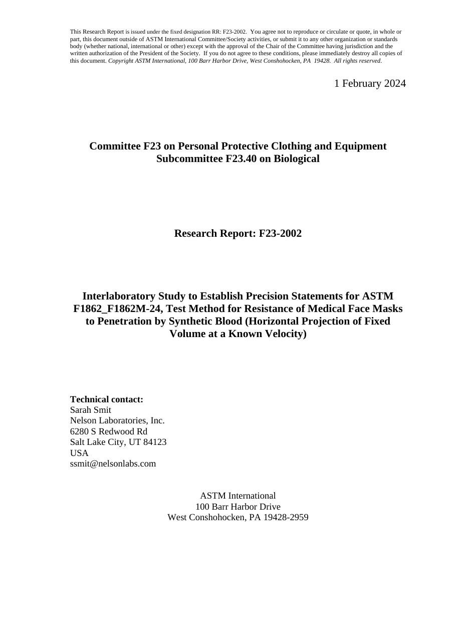 ASTM RR-F23-2002 2024.pdf_第1页