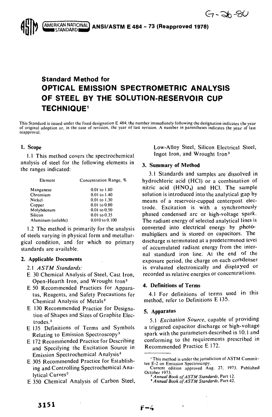 ASTM E484 - 73 (1978) scan.pdf_第1页