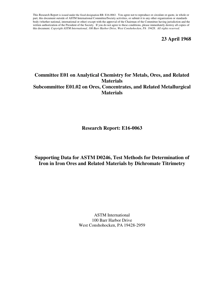 ASTM RR-E16-0063 1968.pdf_第1页