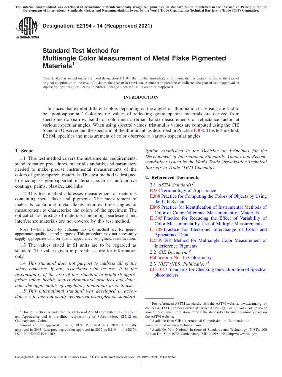 ASTM E2194 - 14 (2021).pdf_第1页