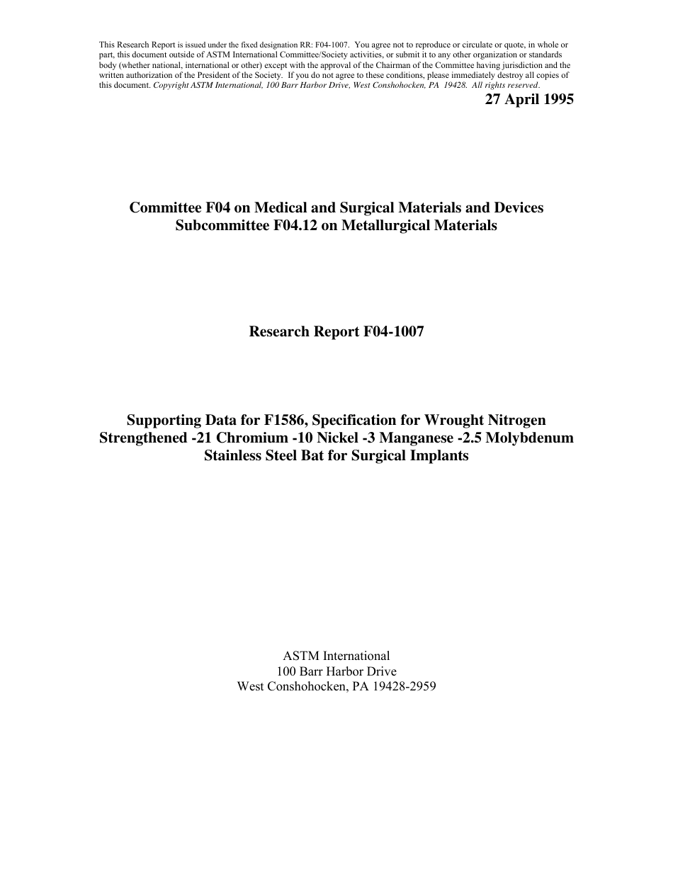 ASTM RR-F04-1007 1995.pdf_第1页