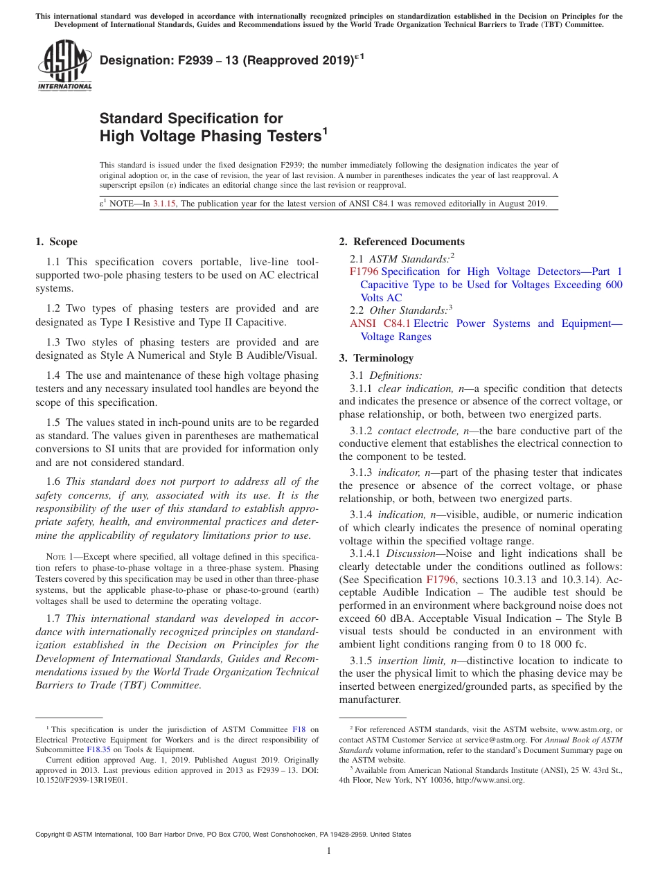 ASTM F2939 - 13 (2019)e1.pdf_第1页