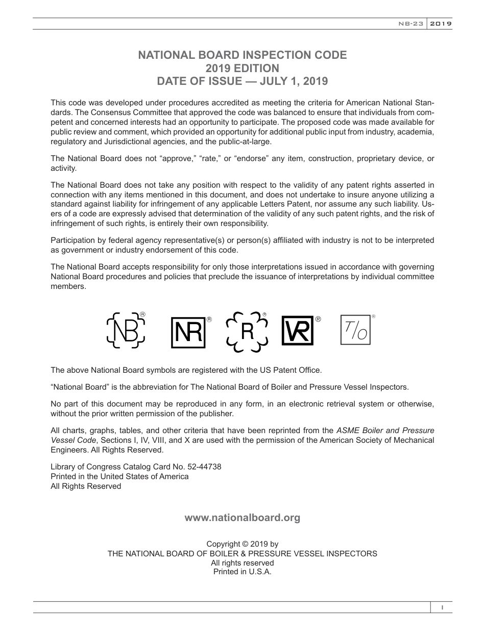 NBIC NB-23 2019 Part 3 Repairs and Alterations.pdf_第1页
