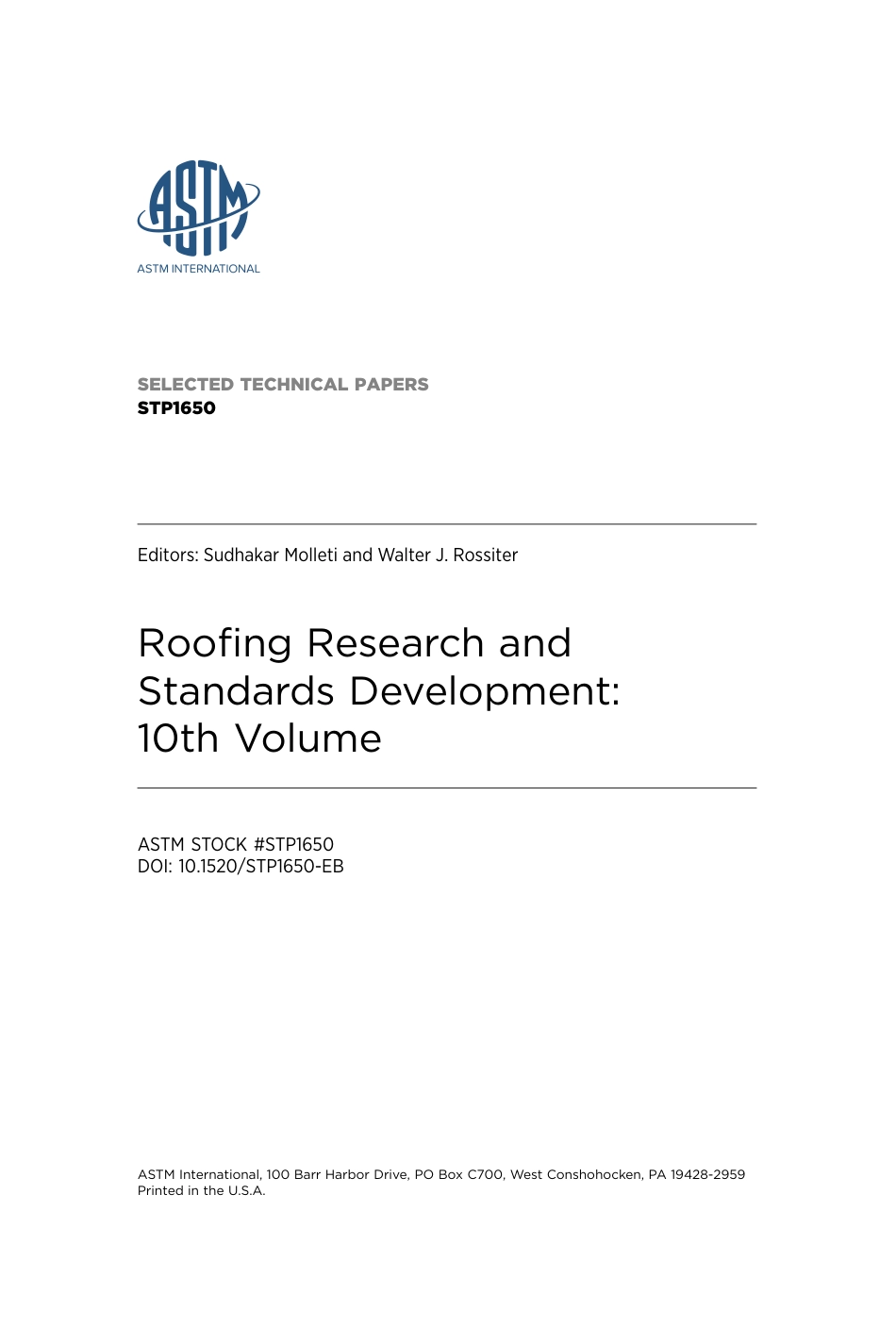 ASTM STP 1650-2023.pdf_第2页