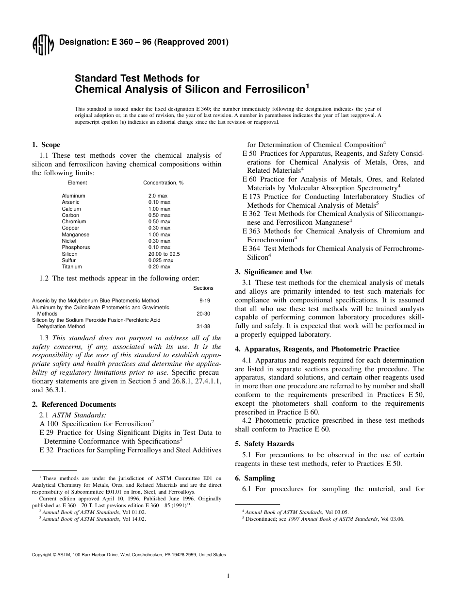 ASTM E360 - 96 (2001).pdf_第1页
