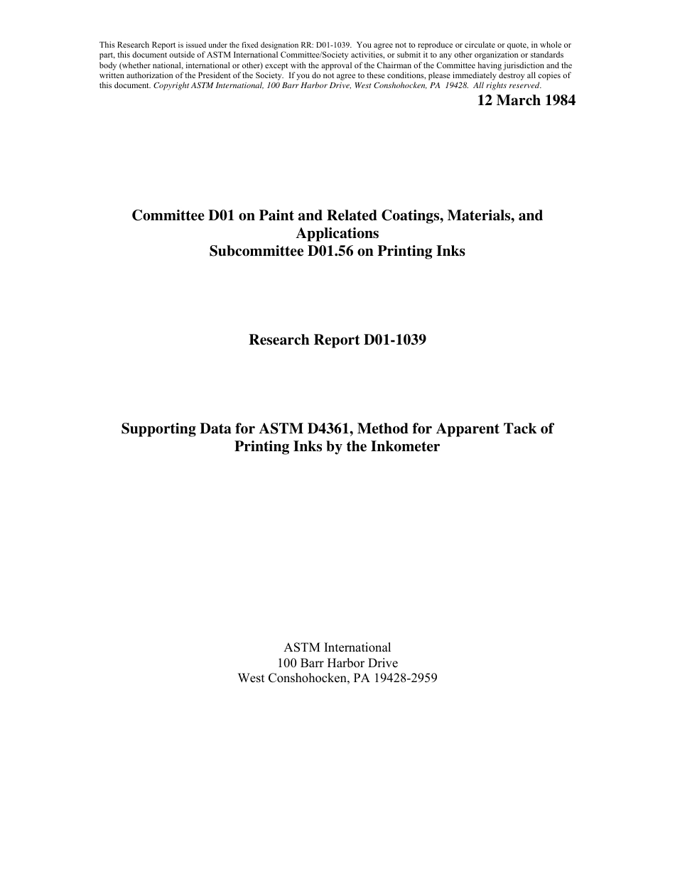 ASTM RR-D01-1039 1984.pdf_第1页