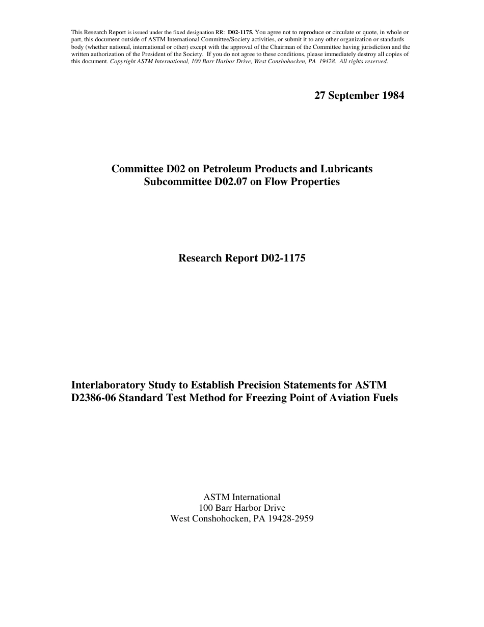 ASTM RR-D02-1175 1984.pdf_第1页