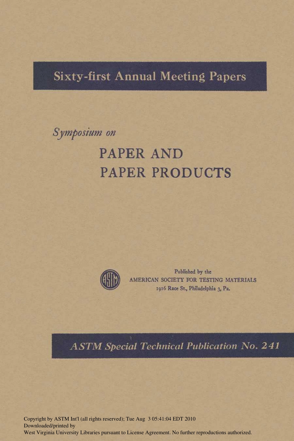 ASTM STP 241-1959.pdf_第1页
