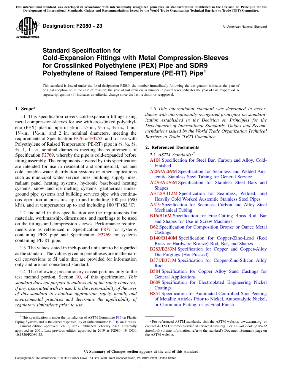 ASTM F2080 - 23.pdf_第1页