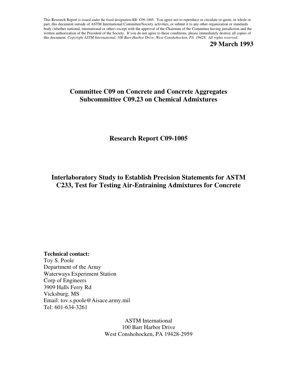ASTM RR-C09-1005 1993.pdf_第1页