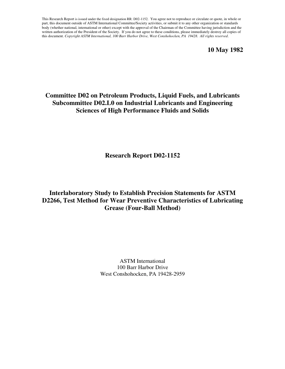 ASTM RR-D02-1152 1982.pdf_第1页