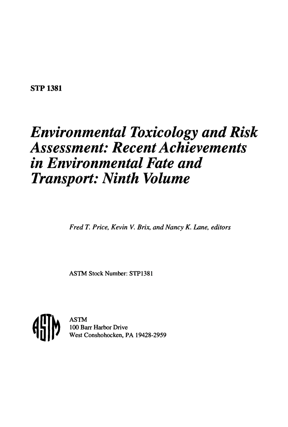 ASTM STP 1381-2000.pdf_第2页