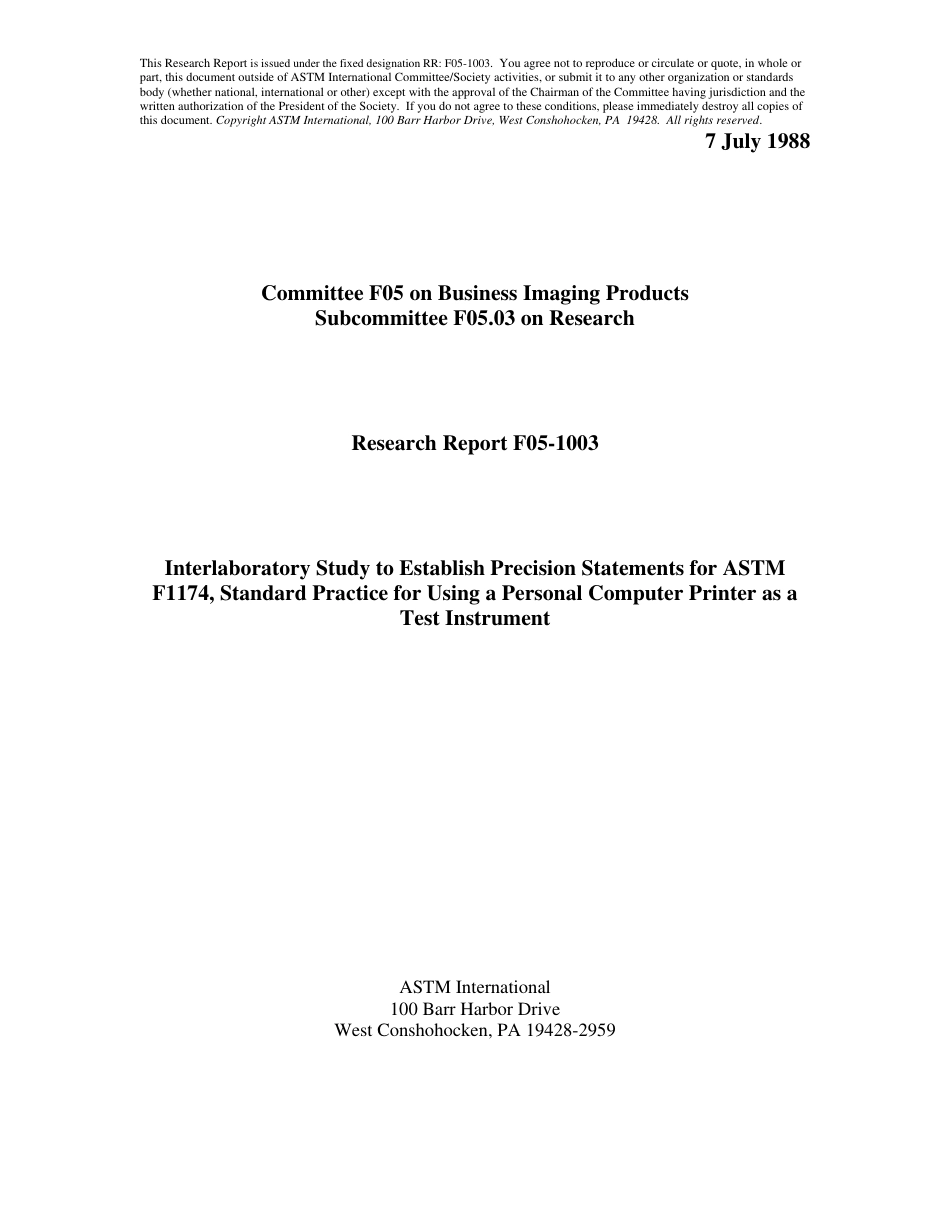 ASTM RR-F05-1003 1988.pdf_第1页