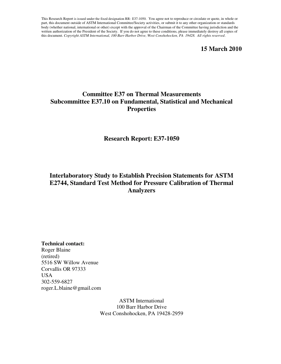 ASTM RR-E37-1050 2010.pdf_第1页