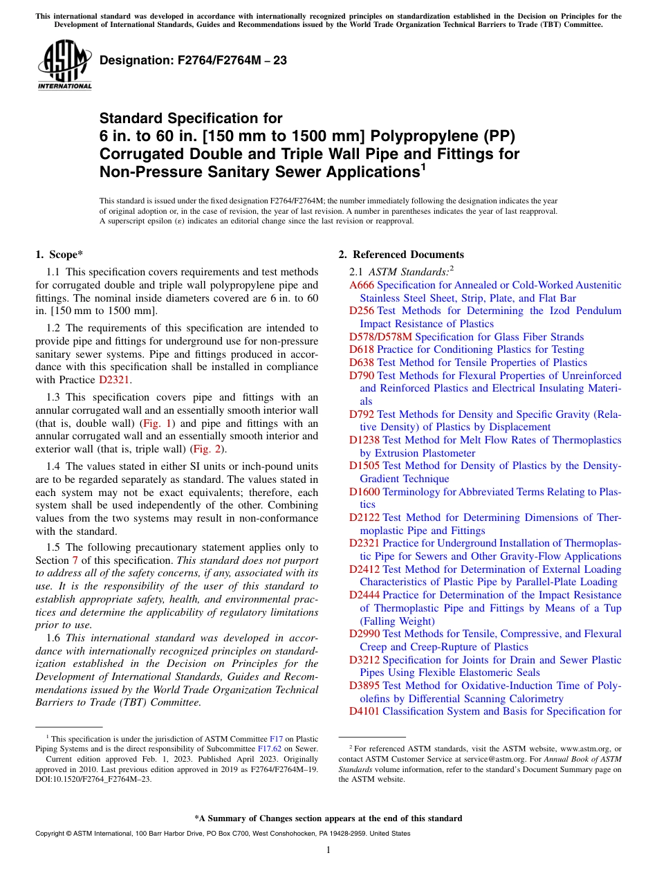ASTM F2764 - F 2764M - 23.pdf_第1页