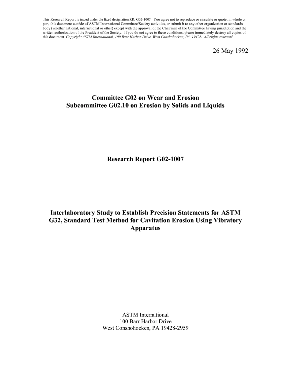 ASTM RR-G02-1007 1992.pdf_第1页