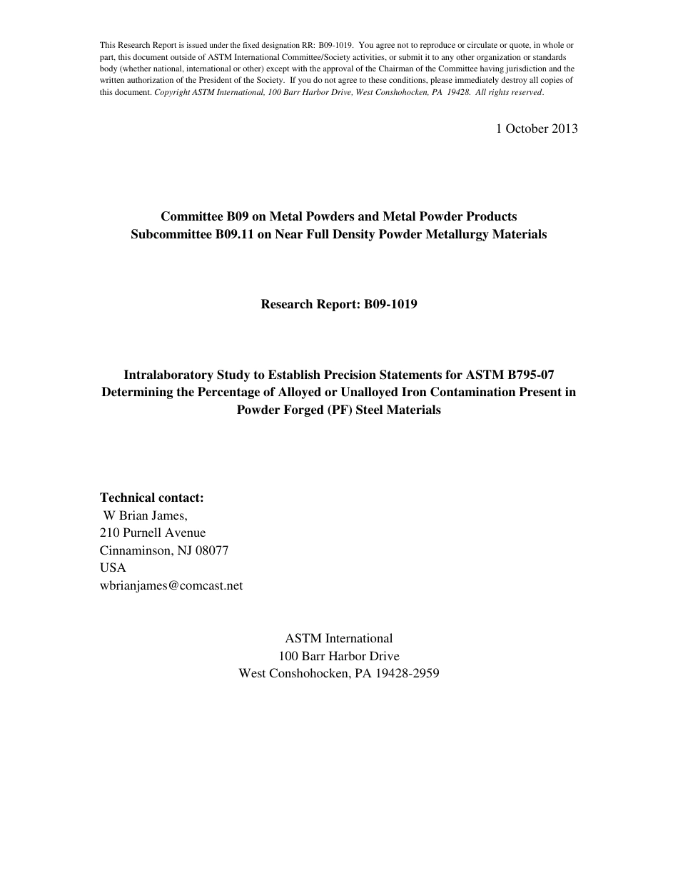 ASTM RR-B09-1019 2013.pdf_第1页