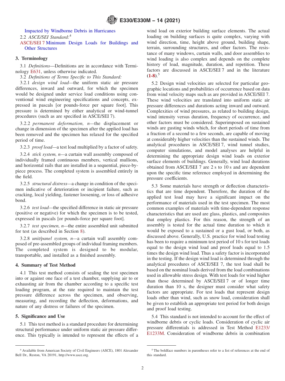 ASTM E330 - E 330M - 14 (2021).pdf_第2页