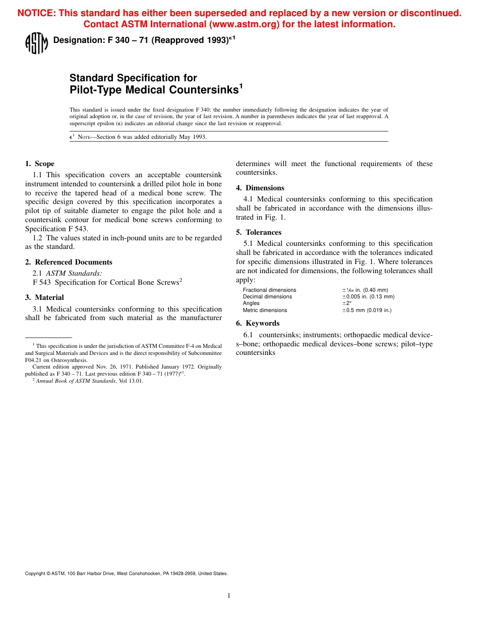 ASTM F340 - 71 (1993)e1.pdf_第1页