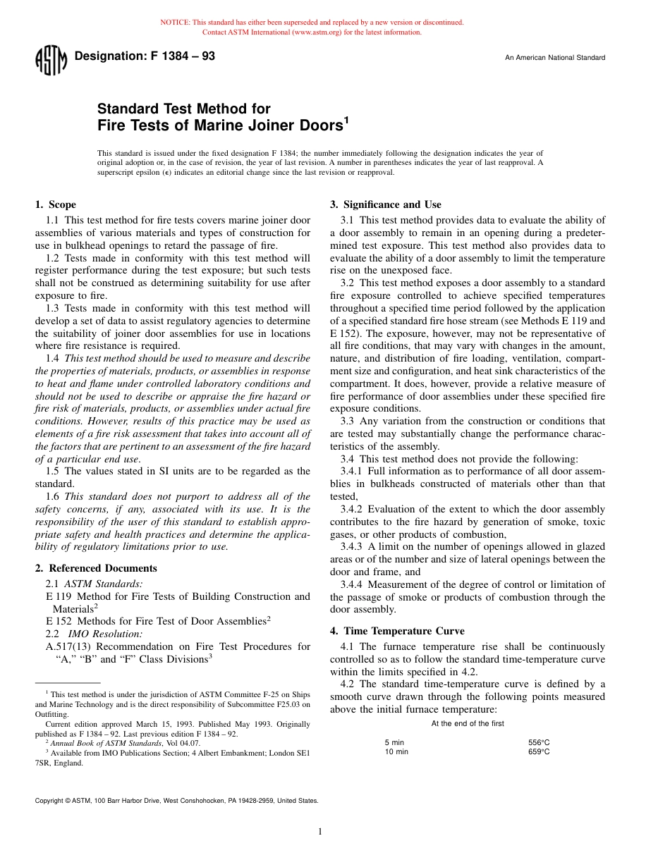 ASTM F1384 - 93.pdf_第1页