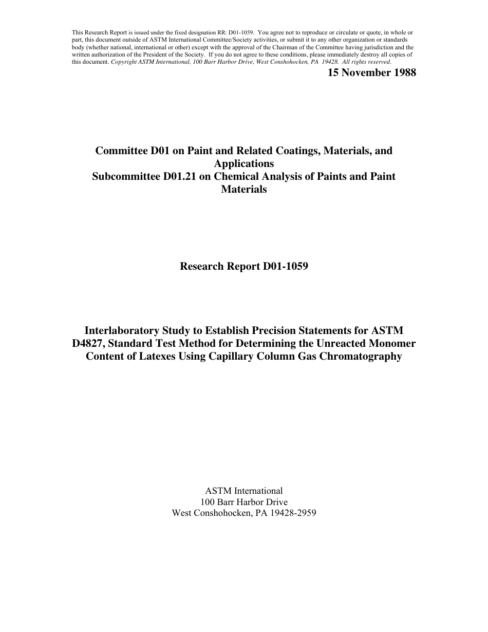 ASTM RR-D01-1059 1988.pdf_第1页