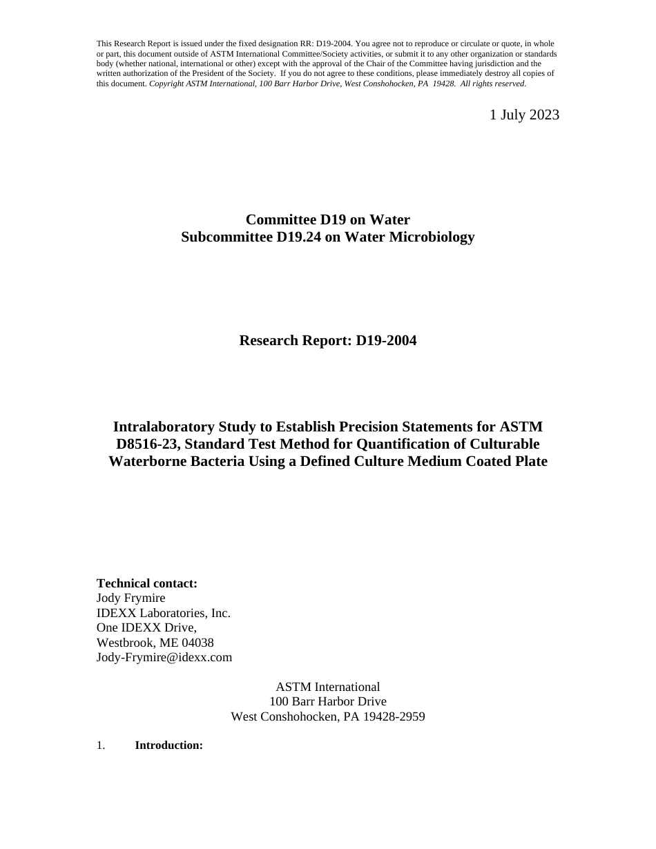 ASTM RR-D19-2004 2023.pdf_第1页