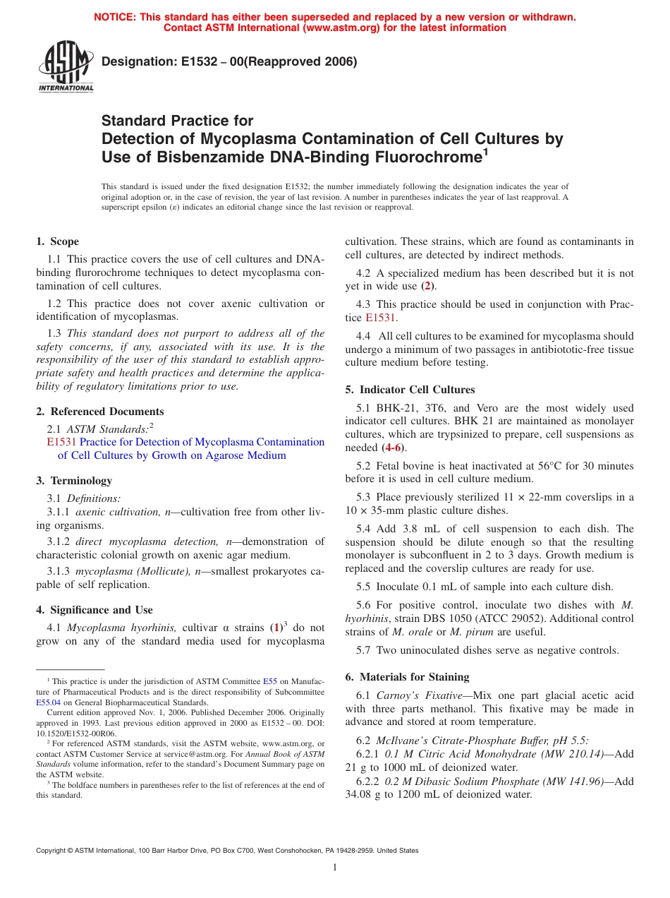 ASTM E1532 - 00 (2006).pdf_第1页