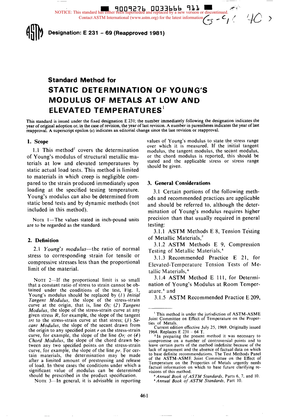 ASTM E231 - 69 (1981) scan.pdf_第1页