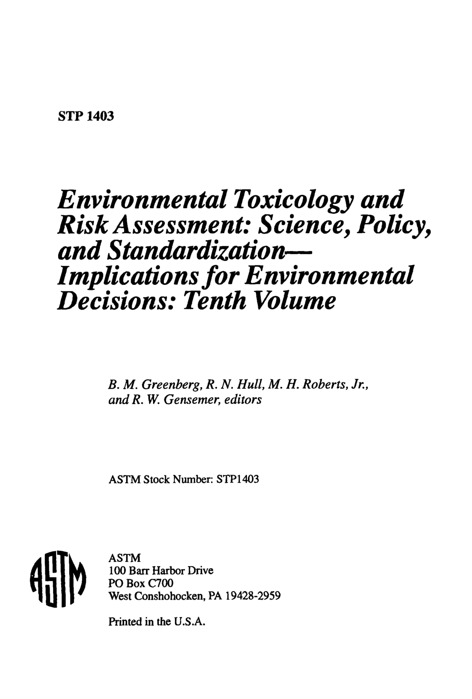 ASTM STP 1403-2001.pdf_第2页