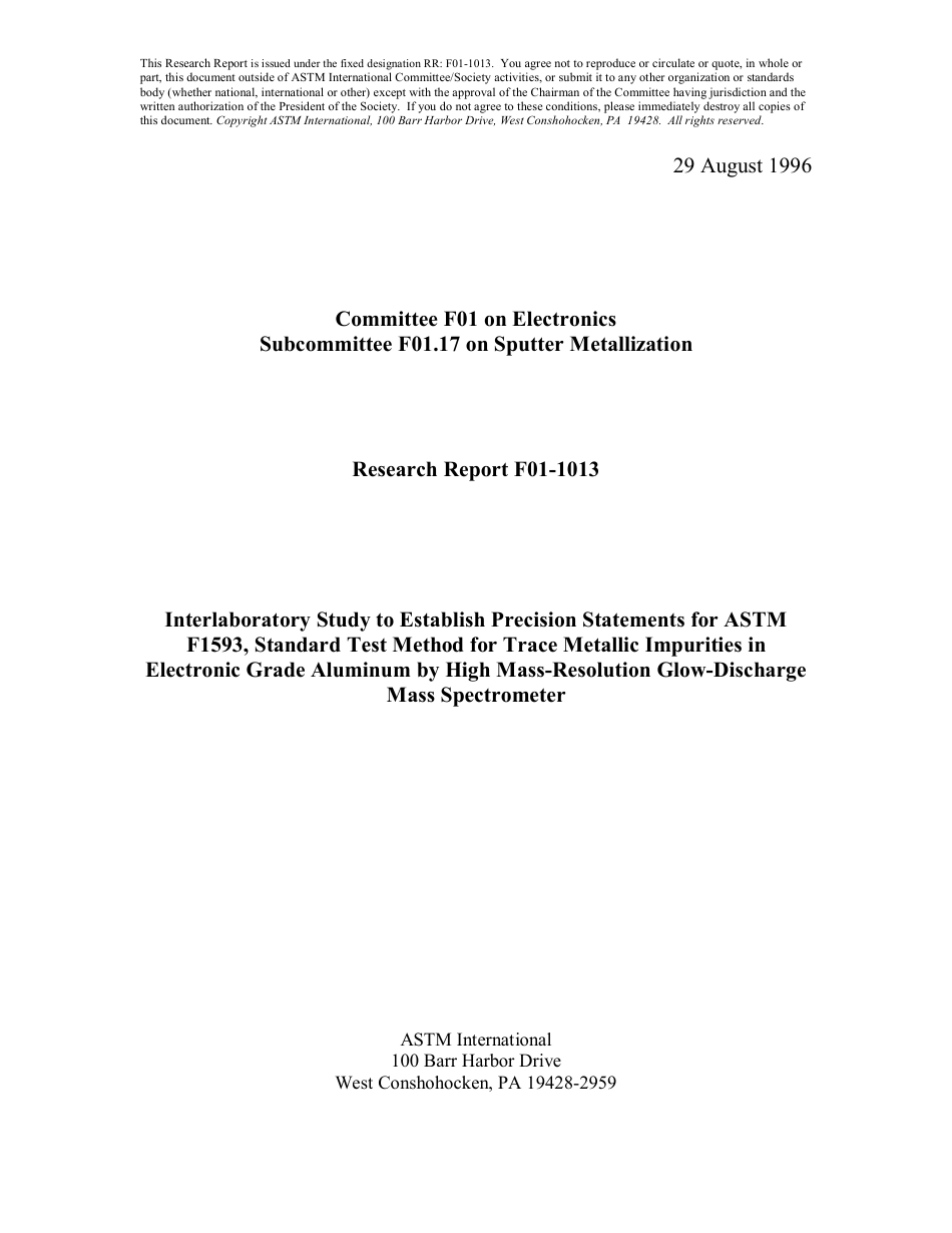 ASTM RR-F01-1013 1996.pdf_第1页
