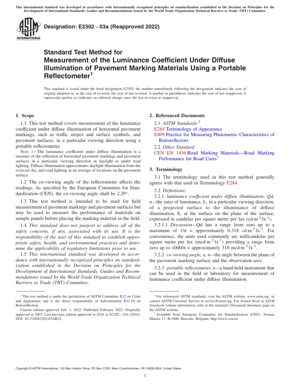 ASTM E2302 - 03a (2022).pdf_第1页