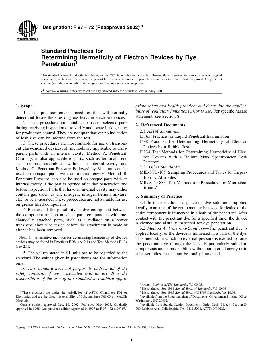 ASTM F97 - 72 (2002)e1.pdf_第1页