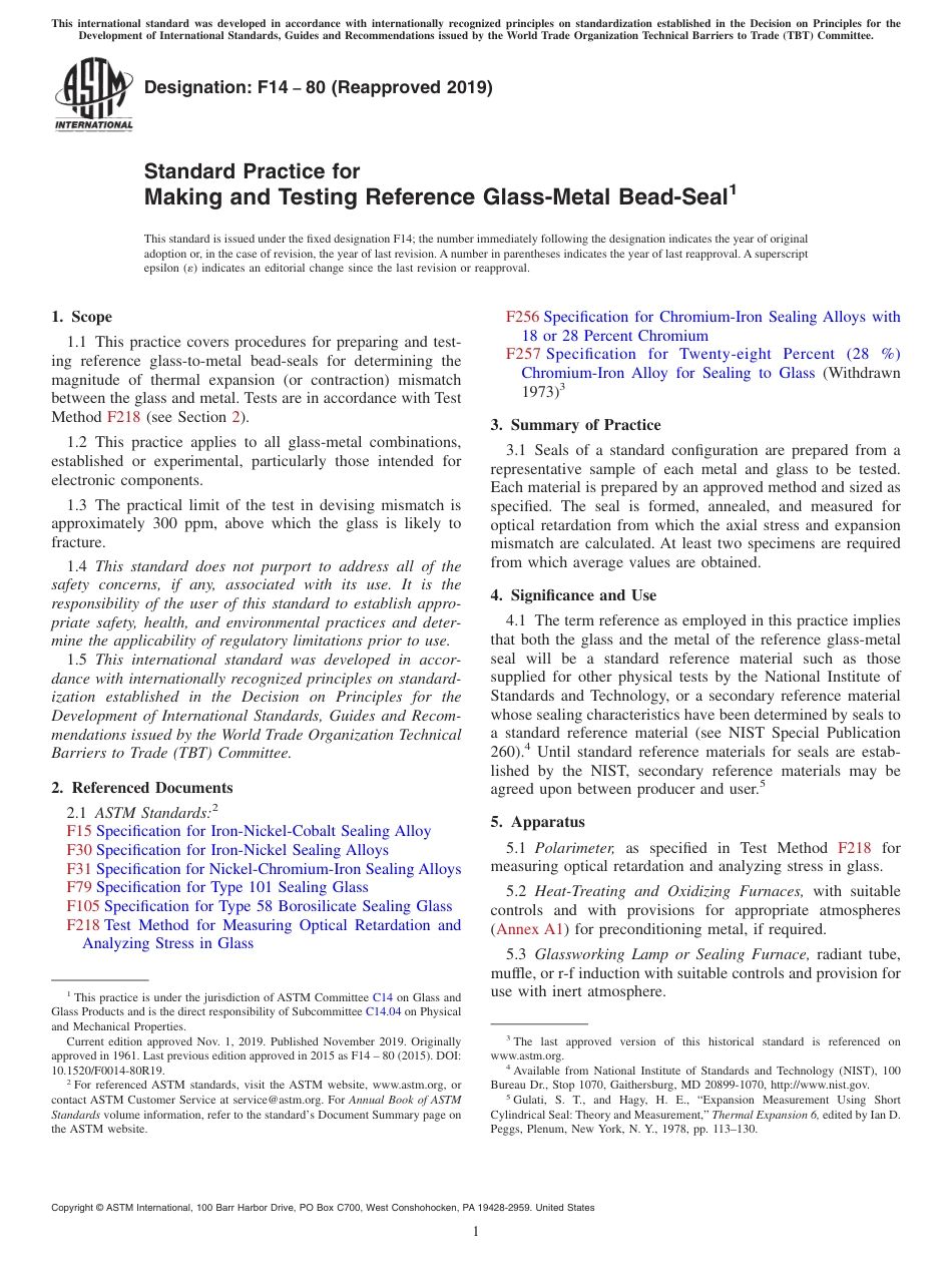 ASTM F14 - 80 (2019).pdf_第1页