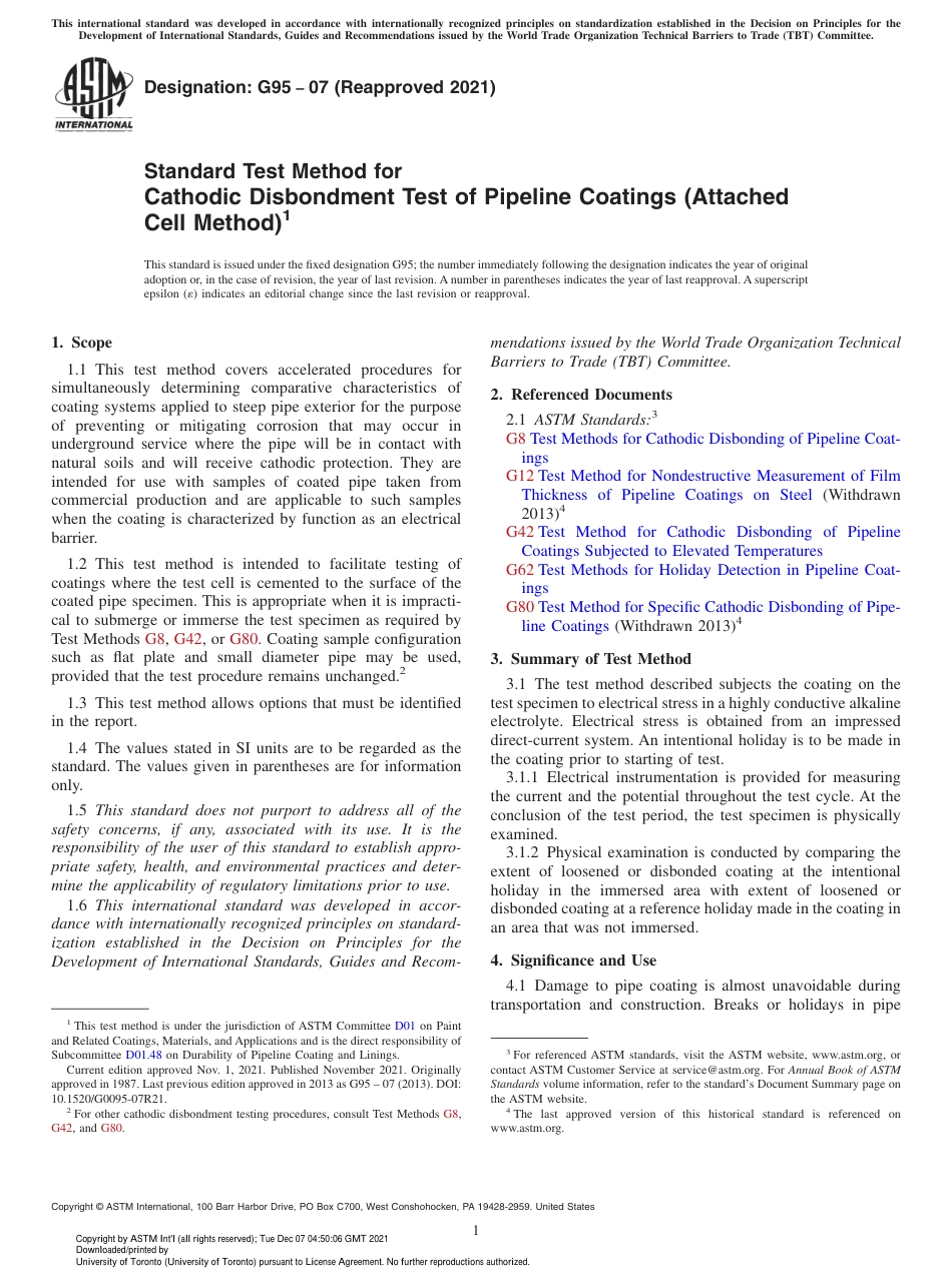 ASTM G95 - 07 (2021).pdf_第1页