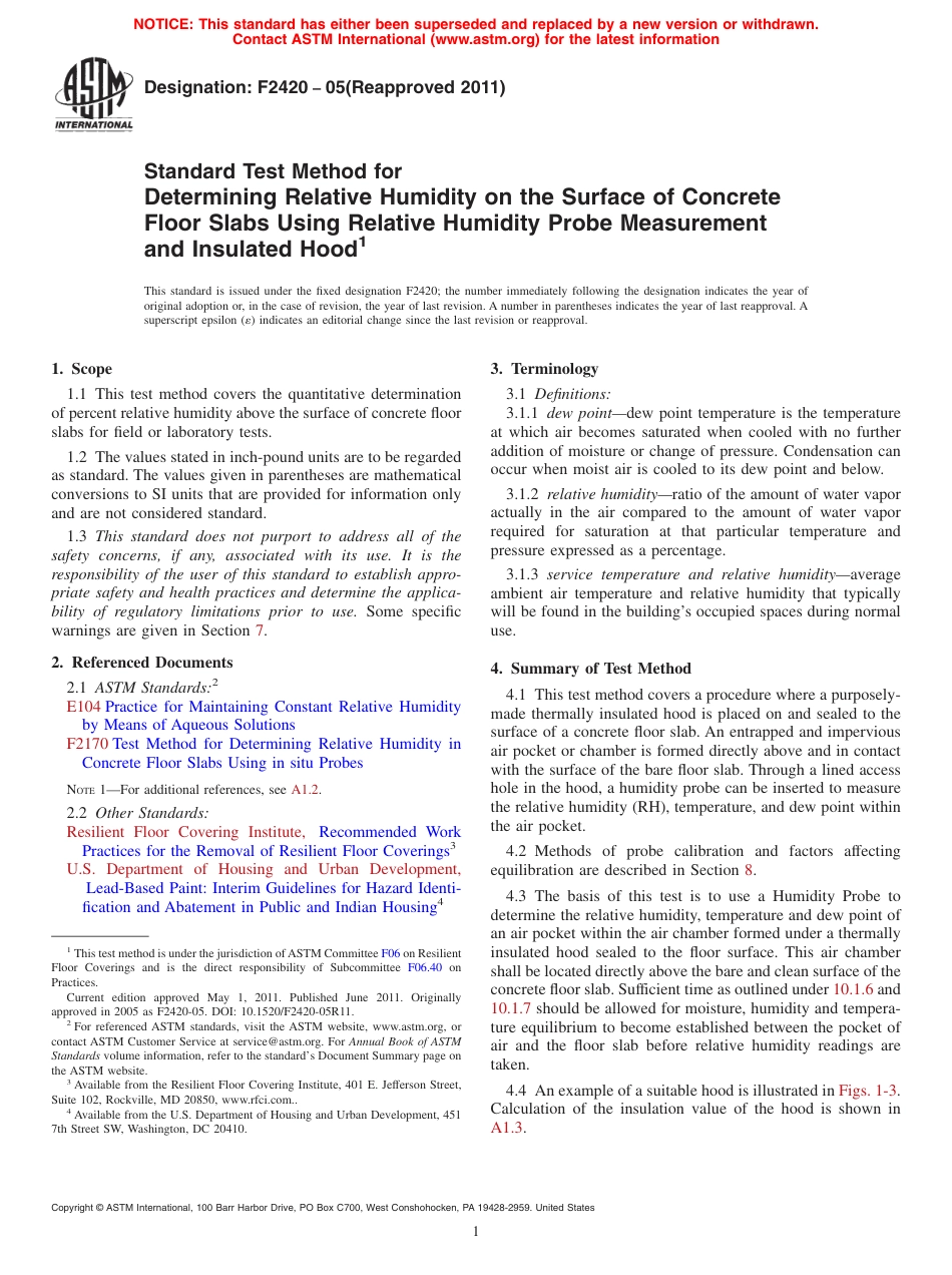 ASTM F2420 - 05 (2011).pdf_第1页