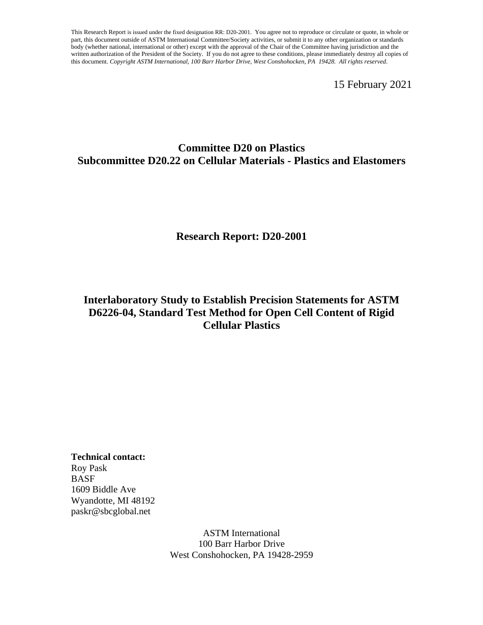 ASTM RR-D20-2001 2021.pdf_第1页