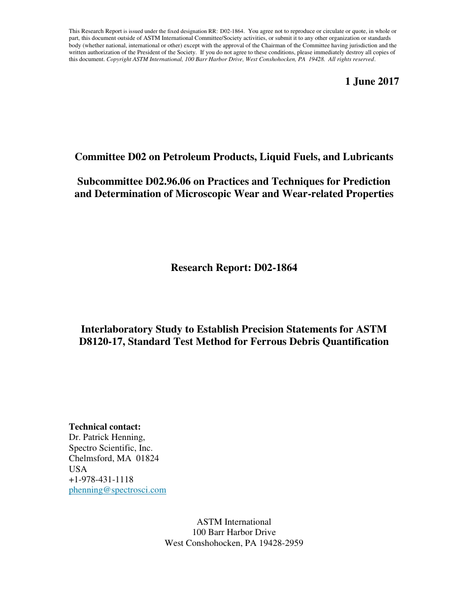 ASTM RR-D02-1864 2017.pdf_第1页